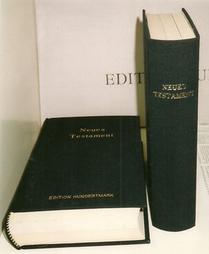 129. Edition Box, Milan Knízák, Neues Testament